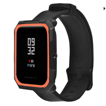 For Huami Amazfit Bip / Bip Lite Watch Case TPU Dual Color Protective Cover