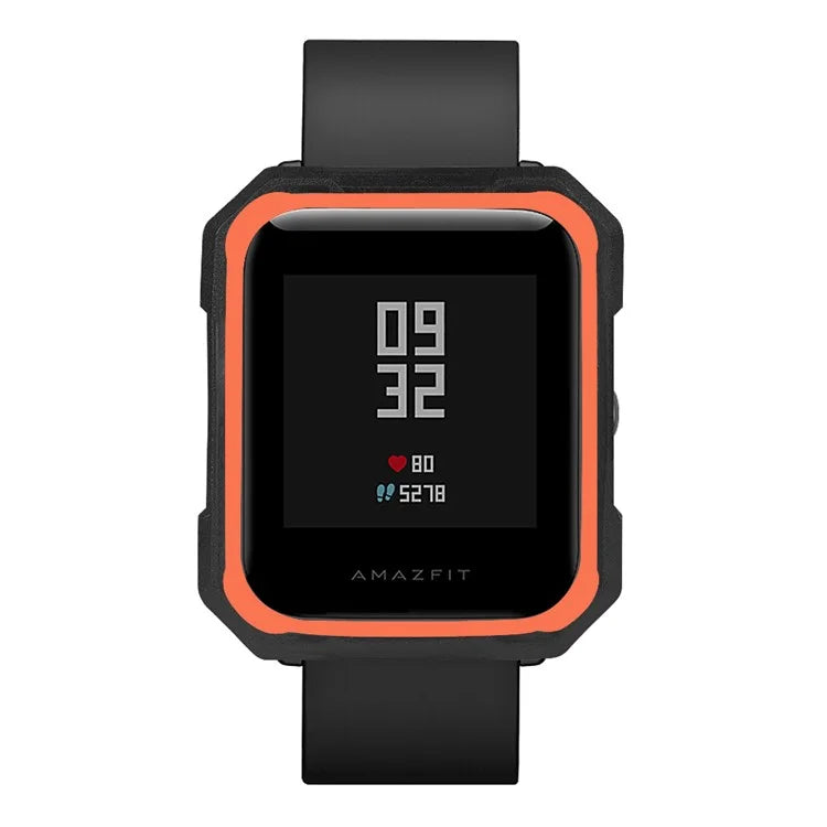 For Huami Amazfit Bip / Bip Lite Watch Case TPU Dual Color Protective Cover