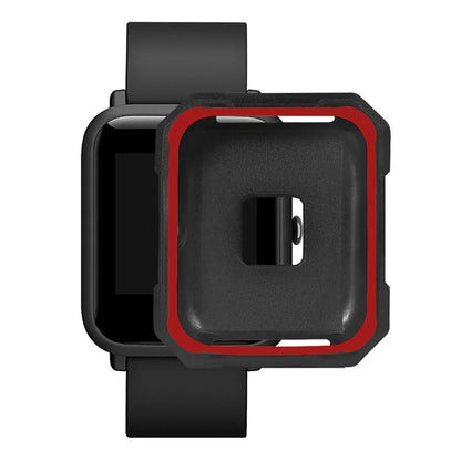 For Huami Amazfit Bip / Bip Lite Watch Case TPU Dual Color Protective Cover