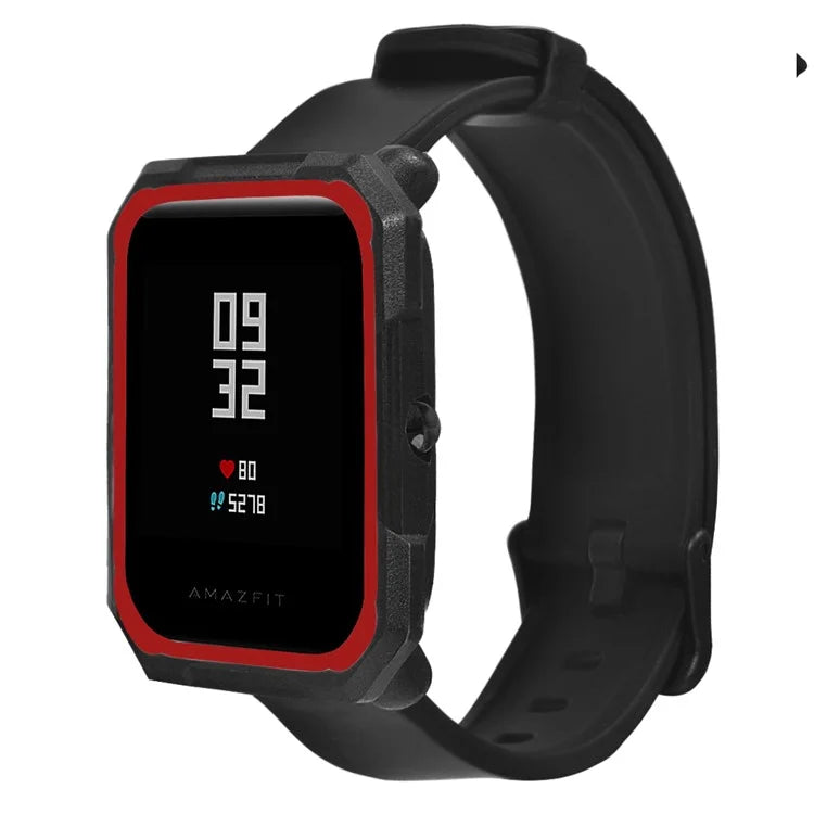 For Huami Amazfit Bip / Bip Lite Watch Case TPU Dual Color Protective Cover