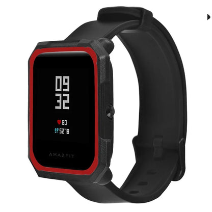 For Huami Amazfit Bip / Bip Lite Watch Case TPU Dual Color Protective Cover