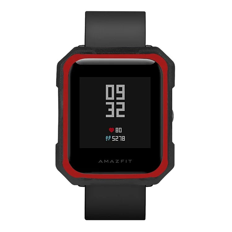 For Huami Amazfit Bip / Bip Lite Watch Case TPU Dual Color Protective Cover