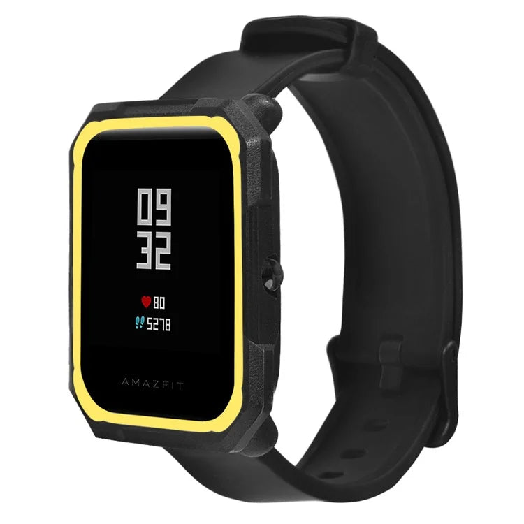 For Huami Amazfit Bip / Bip Lite Watch Case TPU Dual Color Protective Cover