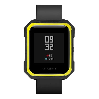 For Huami Amazfit Bip / Bip Lite Watch Case TPU Dual Color Protective Cover