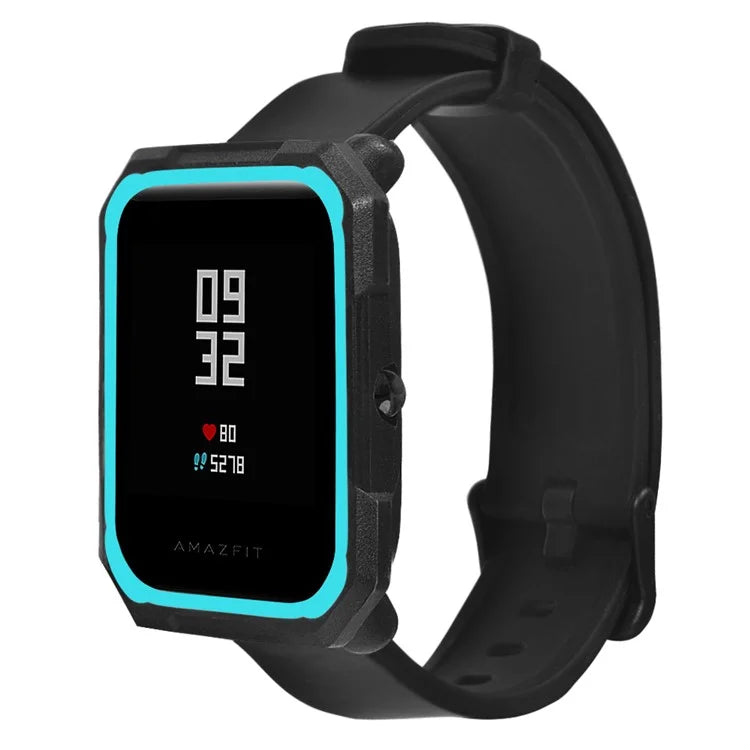 For Huami Amazfit Bip / Bip Lite Watch Case TPU Dual Color Protective Cover