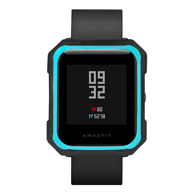 For Huami Amazfit Bip / Bip Lite Watch Case TPU Dual Color Protective Cover
