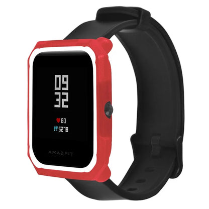 For Huami Amazfit Bip / Bip Lite Watch Case TPU Dual Color Protective Cover