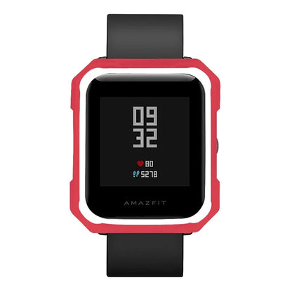 For Huami Amazfit Bip / Bip Lite Watch Case TPU Dual Color Protective Cover