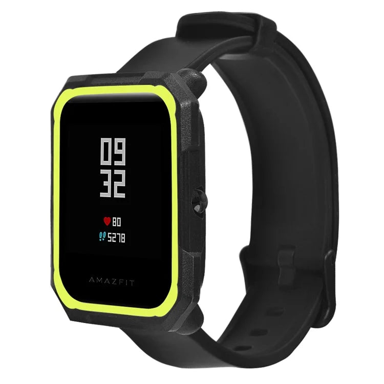 For Huami Amazfit Bip / Bip Lite Watch Case TPU Dual Color Protective Cover