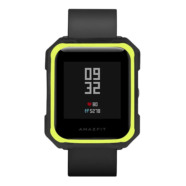 For Huami Amazfit Bip / Bip Lite Watch Case TPU Dual Color Protective Cover