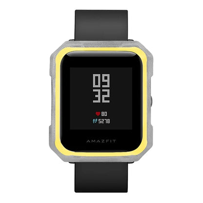 For Huami Amazfit Bip / Bip Lite Watch Case TPU Dual Color Protective Cover