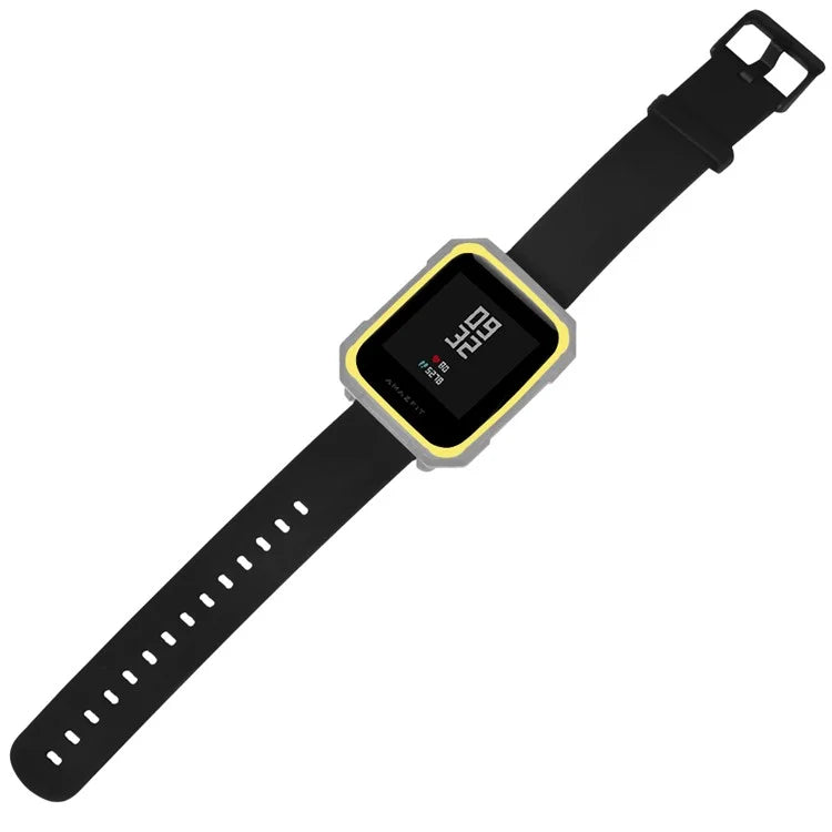 For Huami Amazfit Bip / Bip Lite Watch Case TPU Dual Color Protective Cover