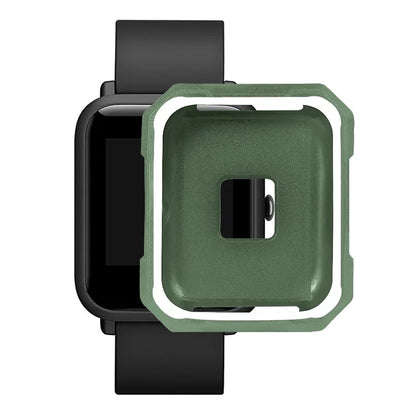 For Huami Amazfit Bip / Bip Lite Watch Case TPU Dual Color Protective Cover