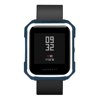 For Huami Amazfit Bip / Bip Lite Watch Case TPU Dual Color Protective Cover