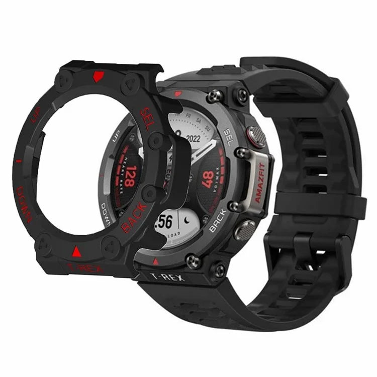 For Huami Amazfit T-Rex 2 Watch Case Cover Quick Release Hard PC Watch Protective Case