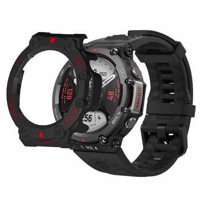For Huami Amazfit T-Rex 2 Watch Case Cover Quick Release Hard PC Watch Protective Case