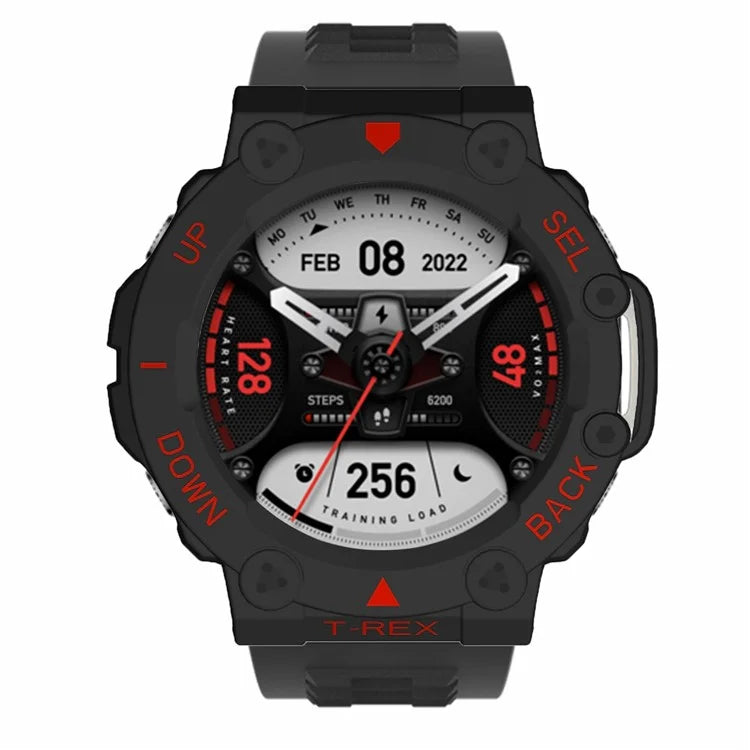 For Huami Amazfit T-Rex 2 Watch Case Cover Quick Release Hard PC Watch Protective Case