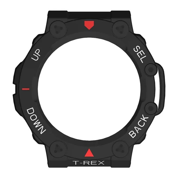 For Huami Amazfit T-Rex 2 Watch Case Cover Quick Release Hard PC Watch Protective Case / White