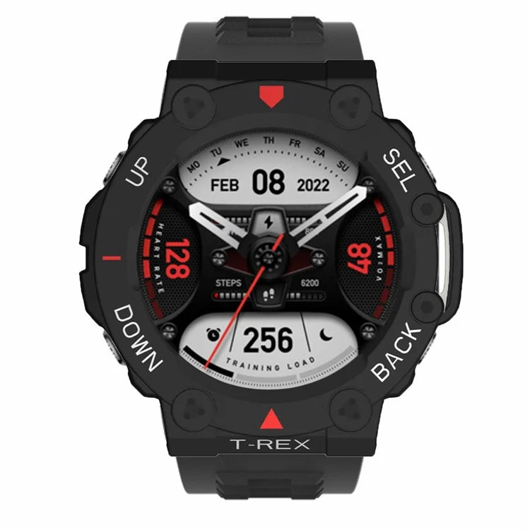 For Huami Amazfit T-Rex 2 Watch Case Cover Quick Release Hard PC Watch Protective Case / White
