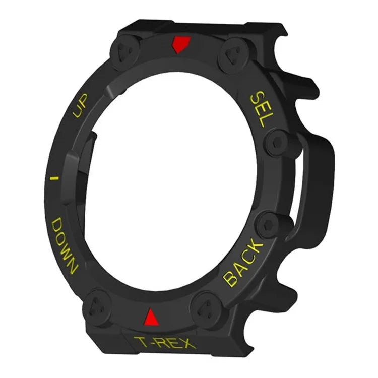 For Huami Amazfit T-Rex 2 Watch Case Cover Quick Release Hard PC Watch Protective Case / Yellow