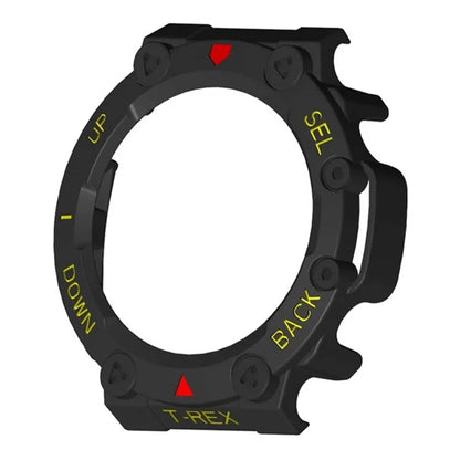 For Huami Amazfit T-Rex 2 Watch Case Cover Quick Release Hard PC Watch Protective Case / Yellow