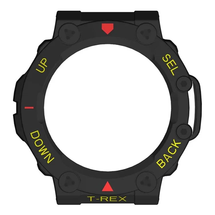 For Huami Amazfit T-Rex 2 Watch Case Cover Quick Release Hard PC Watch Protective Case / Yellow