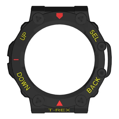 For Huami Amazfit T-Rex 2 Watch Case Cover Quick Release Hard PC Watch Protective Case / Yellow