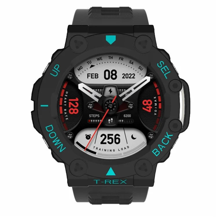 For Huami Amazfit T-Rex 2 Watch Case Cover Quick Release Hard PC Watch Protective Case