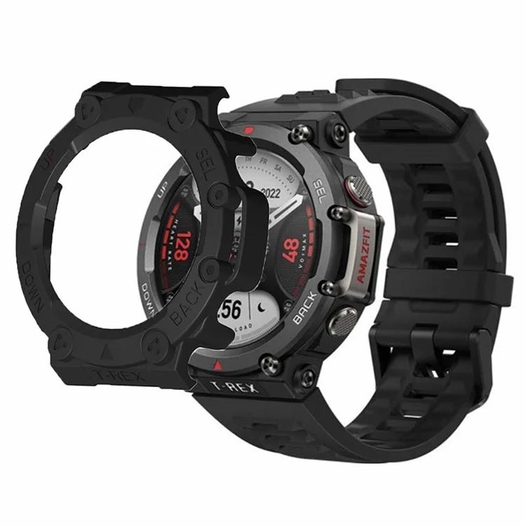 For Huami Amazfit T-Rex 2 Watch Case Cover Quick Release Hard PC Watch Protective Case