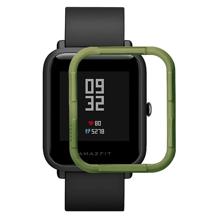 For Huami Amazfit Bip / Bip Lite / Bip U Watch Frame Half Protective PC Watch Case