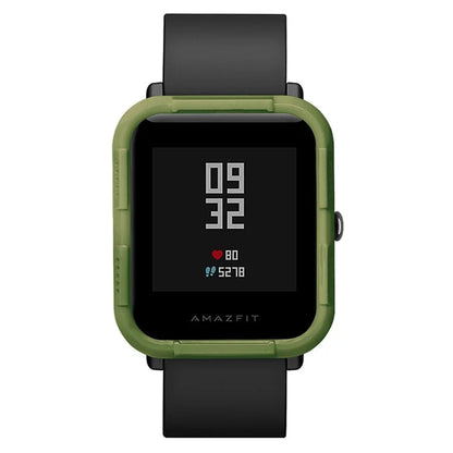 For Huami Amazfit Bip / Bip Lite / Bip U Watch Frame Half Protective PC Watch Case