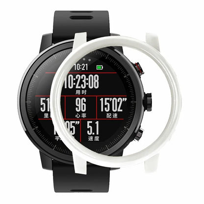 For Huami Amazfit 2 / 2S Stratos Protective PC Cover Hollow Watch Case Frame
