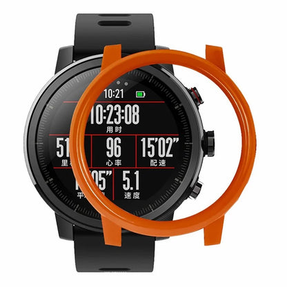 For Huami Amazfit 2 / 2S Stratos Protective PC Cover Hollow Watch Case Frame