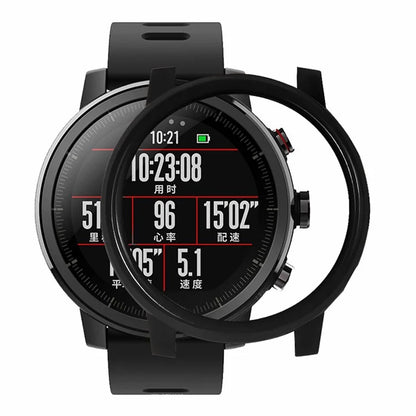 For Huami Amazfit 2 / 2S Stratos Protective PC Cover Hollow Watch Case Frame