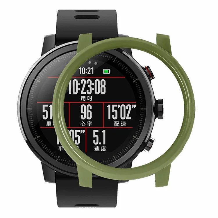 For Huami Amazfit 2 / 2S Stratos Protective PC Cover Hollow Watch Case Frame