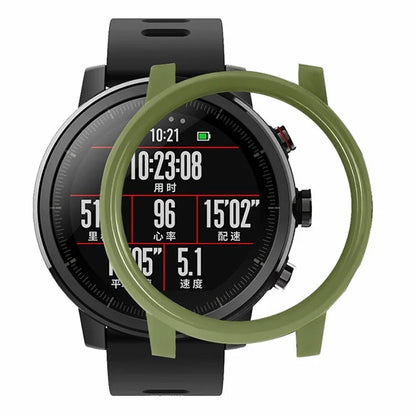 For Huami Amazfit 2 / 2S Stratos Protective PC Cover Hollow Watch Case Frame