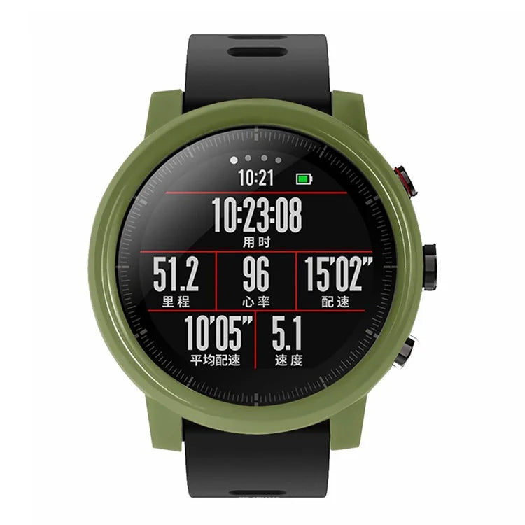 For Huami Amazfit 2 / 2S Stratos Protective PC Cover Hollow Watch Case Frame