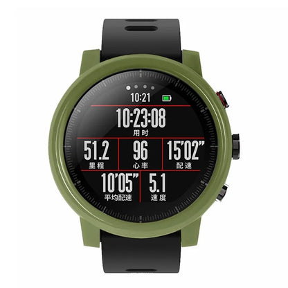 For Huami Amazfit 2 / 2S Stratos Protective PC Cover Hollow Watch Case Frame