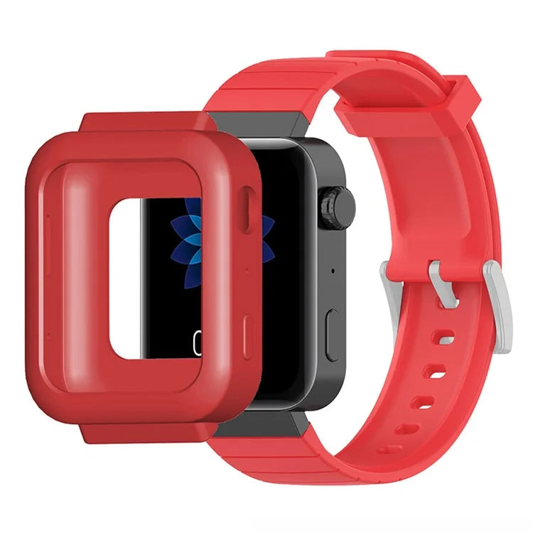 For Xiaomi Mi Watch Protective Frame Anti-scratch Soft Silicone Watch Case