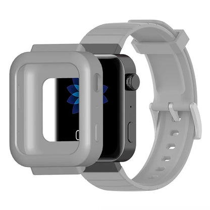 For Xiaomi Mi Watch Protective Frame Anti-scratch Soft Silicone Watch Case