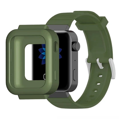 For Xiaomi Mi Watch Protective Frame Anti-scratch Soft Silicone Watch Case