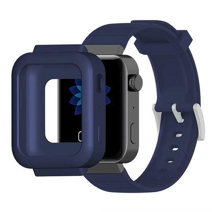 For Xiaomi Mi Watch Protective Frame Anti-scratch Soft Silicone Watch Case