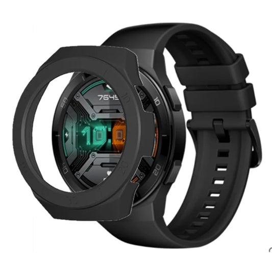 For Huawei Watch GT 2e Watch Case Ultra-light Hollow PC Half Cover Watch Frame with Dial Plate