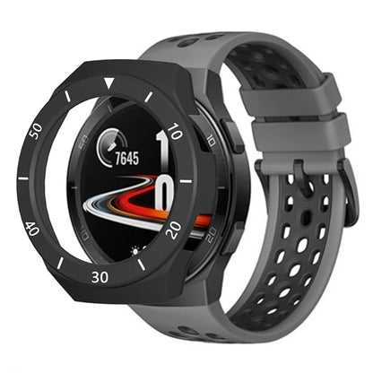 For Huawei Watch GT 2e Watch Case Ultra-light Hollow PC Half Cover Watch Frame with Dial Plate