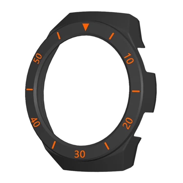 For Huawei Watch GT 2e Watch Case Ultra-light Hollow PC Half Cover Watch Frame with Dial Plate
