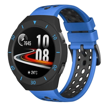 For Huawei Watch GT 2e Watch Case Ultra-light Hollow PC Half Cover Watch Frame with Dial Plate