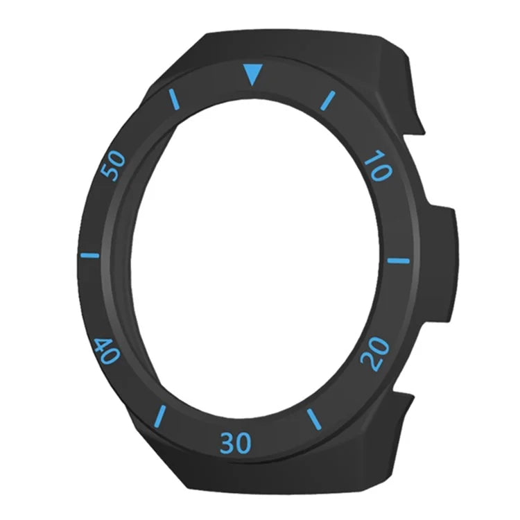 For Huawei Watch GT 2e Watch Case Ultra-light Hollow PC Half Cover Watch Frame with Dial Plate