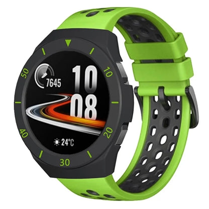 For Huawei Watch GT 2e Watch Case Ultra-light Hollow PC Half Cover Watch Frame with Dial Plate