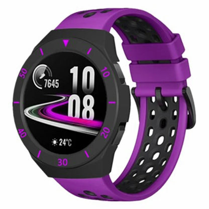 For Huawei Watch GT 2e Watch Case Ultra-light Hollow PC Half Cover Watch Frame with Dial Plate