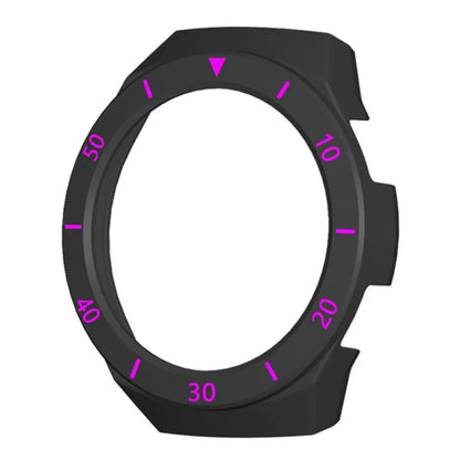 For Huawei Watch GT 2e Watch Case Ultra-light Hollow PC Half Cover Watch Frame with Dial Plate